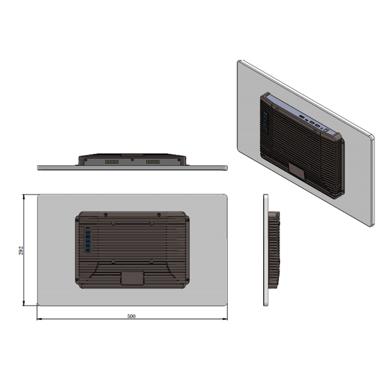 21.5-Inch Industrial Control All-In-One Computer